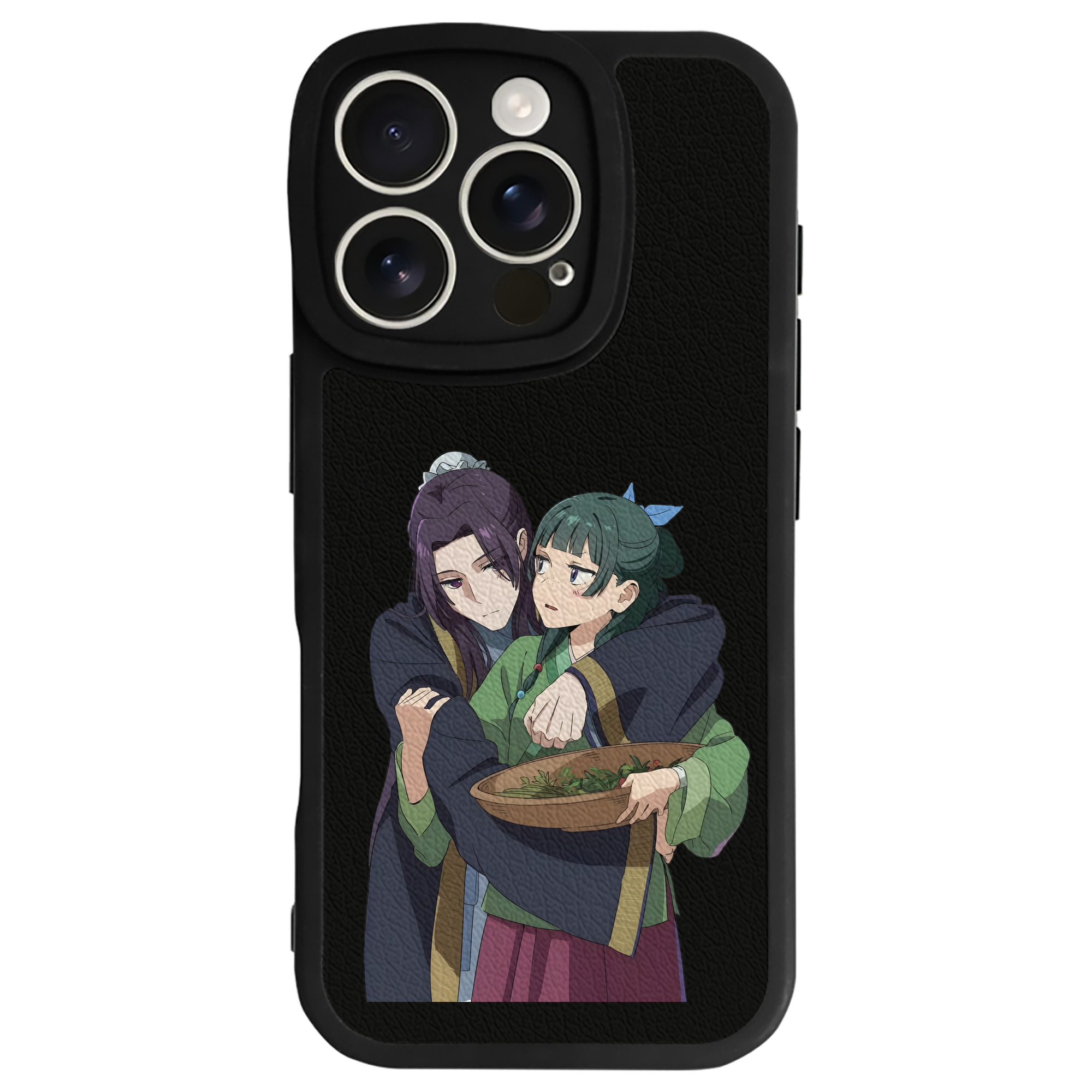 薬屋のひとりごと The Apothecary Diaries 【iPhone 16シリーズ対応】シリコンスマホケース（レザー調） 材質：シリコン